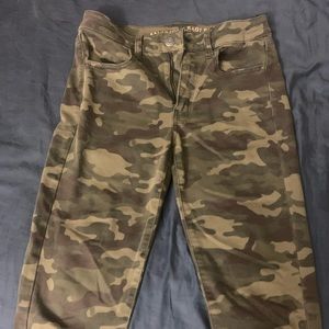 AE Camo Jeans